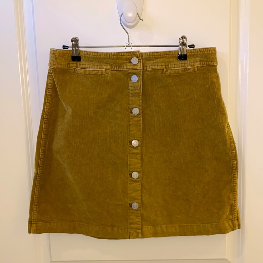 J. Crew corduroy skirt
